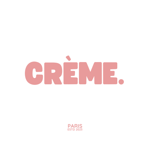Rose Blanc Minimal Moderne Simple Typographie Crème Logo